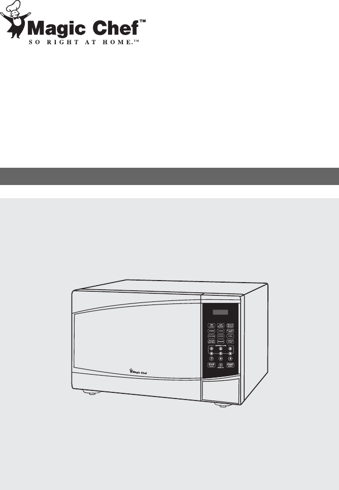 Magic chef microwave manual mco160uw